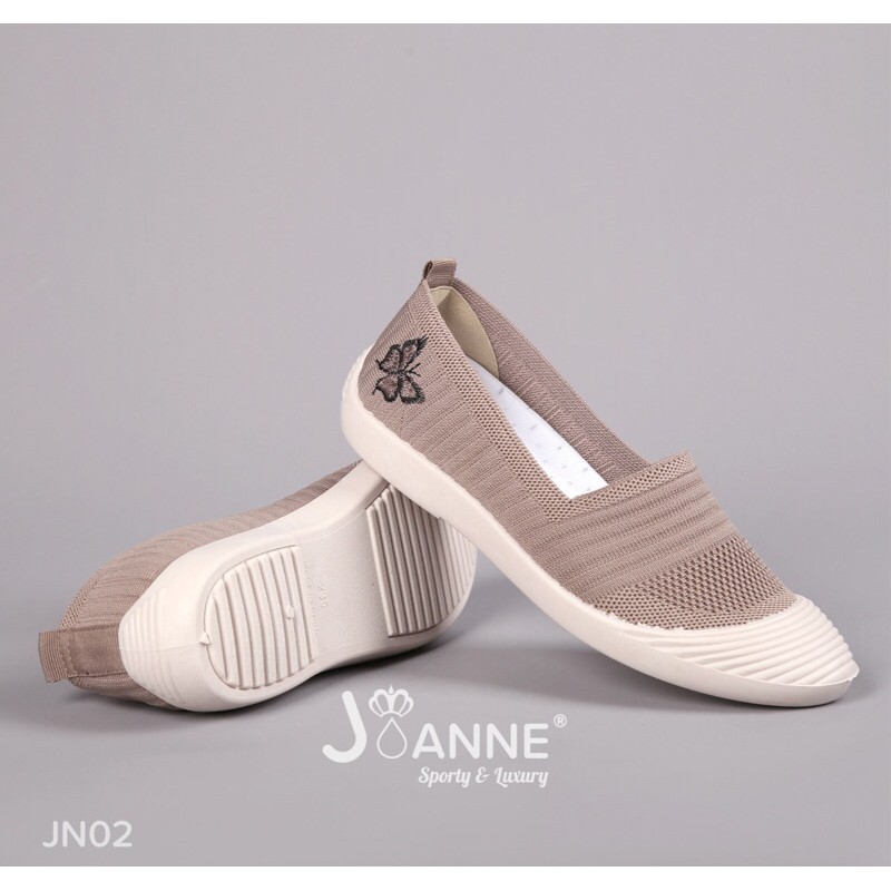 RESTOCK!! [ORIGINAL] JOANNE Butterfly Slip On Shoes Sepatu Wanita #JN02