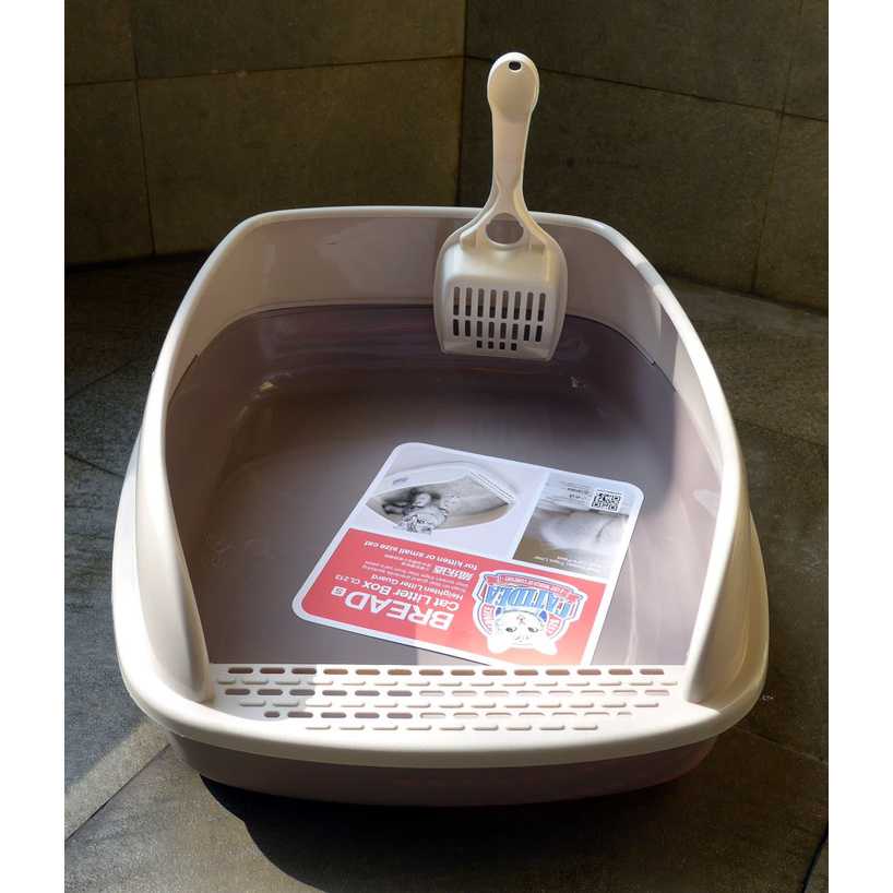 Pet Toilet Catidea Bread Cat Litter Box CL213G Diskon
