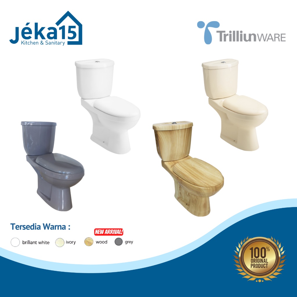 TRILLIUNWARE JASPER PAKET CLOSET DUDUK + JET WASHER