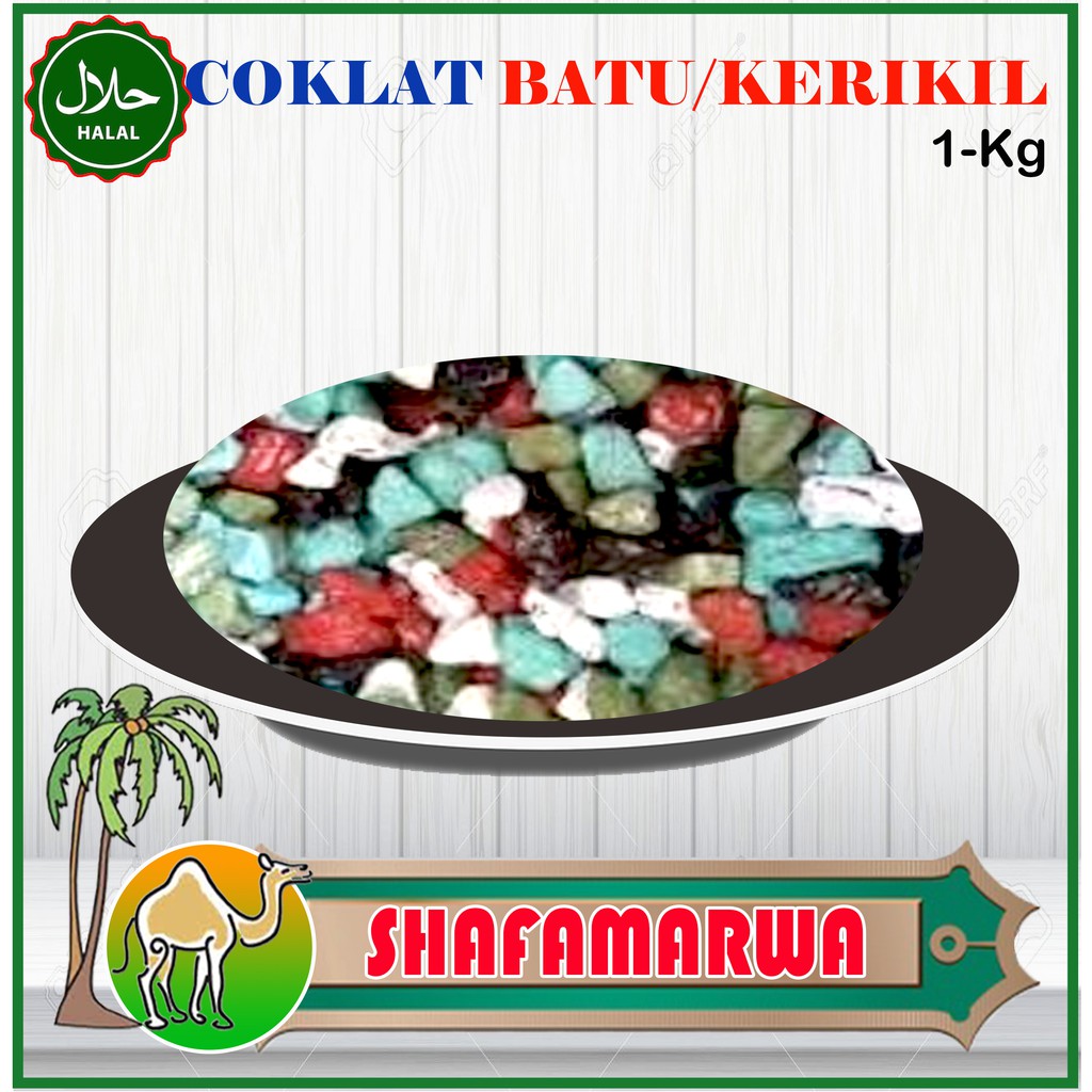 

Coklat BATU / KERIKIL (1000 Gram)