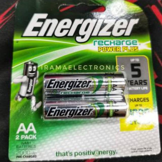 Batre Rechargeable AA ENERGIZER 2000mAH