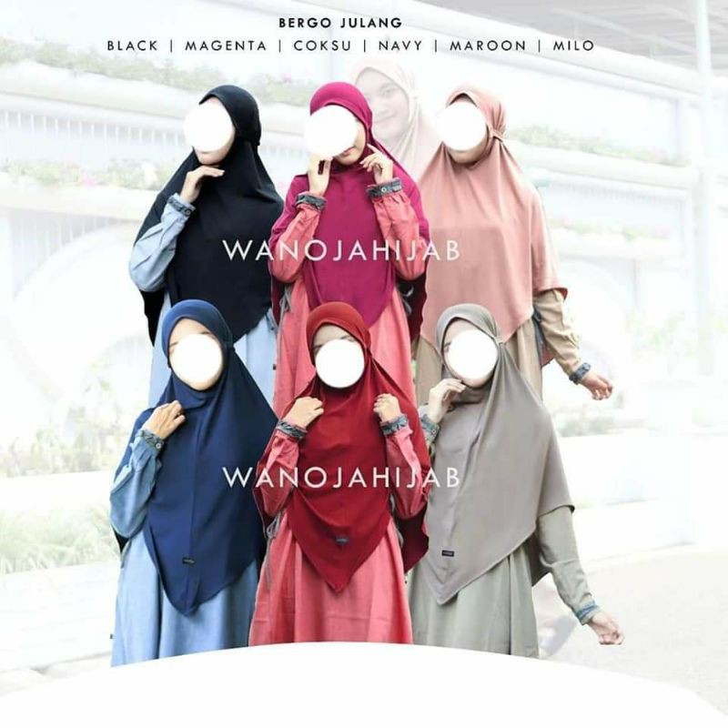 Bergo Kaos Julang by Wanoja