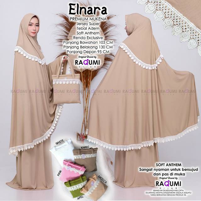 Mukena elnara ori by raqumi hijab