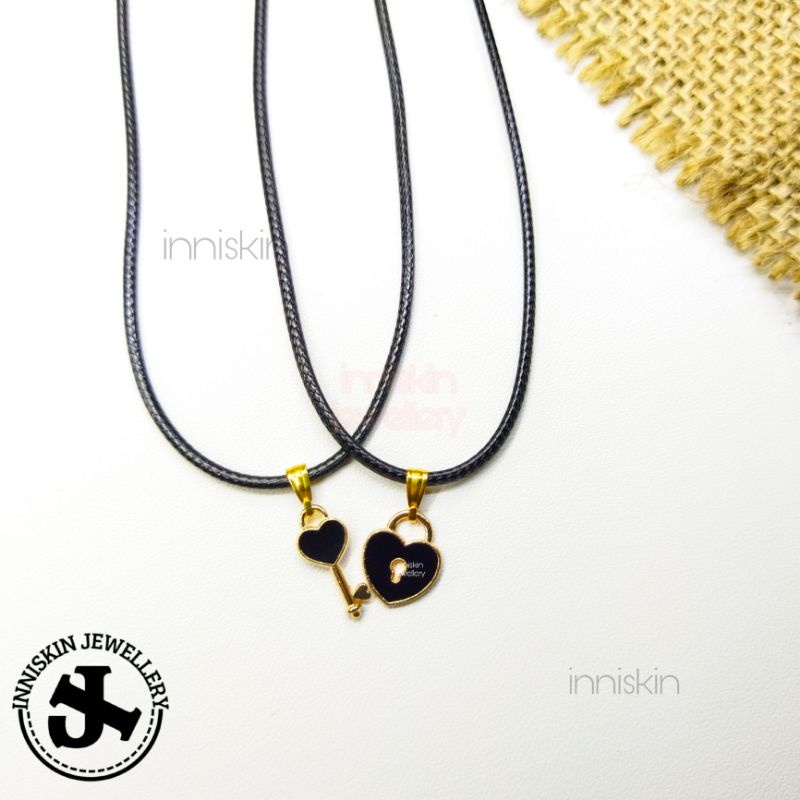 1 Pasang Kalung Couple / Kalung Love Key / Kalung Key / Kalung Pasangan / Kalung Bestie