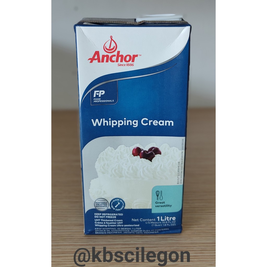 

Anchor Whipping Cream 1liter