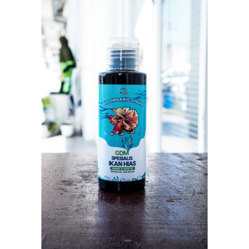 PROBIOTIK SUPLEMEN VITAMIN ORGANIK GDM IKAN HIAS 100ML