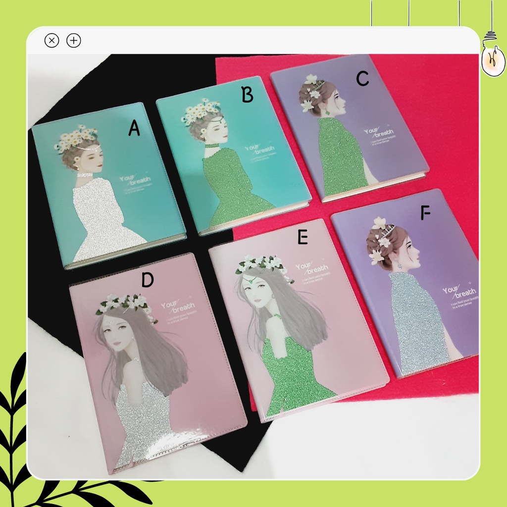 

NOTEBOOK BUKU CATATAN KECIL MOTIF GIRL LUCU KERTAS GARIS