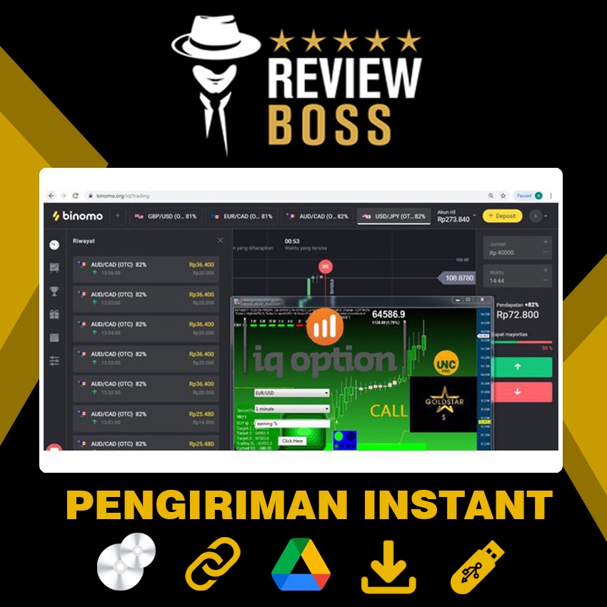 BUNDLE 4 SIGNAL PRO ROBOT TRADING SINYAL BINOMO OLYMPTRADE IQOPTION CANDLESTIK CANDLESTICK 4SIGNALPR