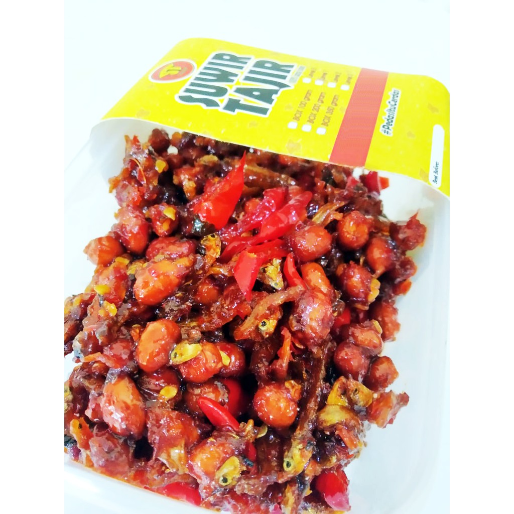 

Kering Tempe Ikan Teri Kacang Suwir Tajir Siap Saji
