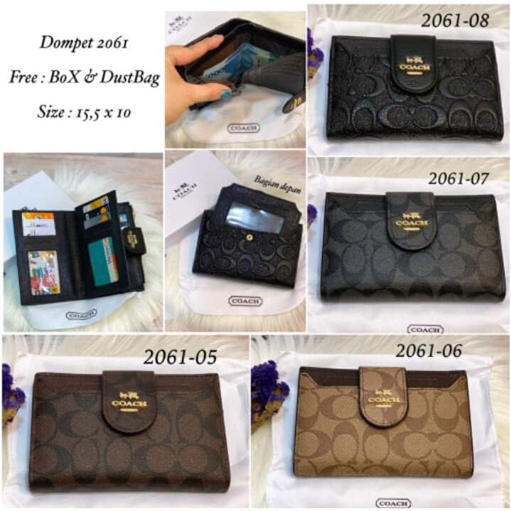 DOMPET LV DOMPET WANITA IMPORT FREE BOX