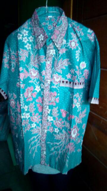 Qnunbatik Batik Keluarga/family Gamis Muslim Krisdayanti (kd) Dsr Warna Toska