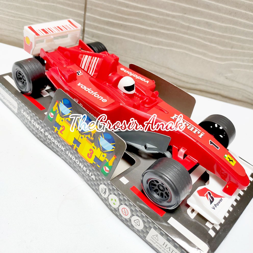 Mobil Formula Racing Tamiya Balap F4