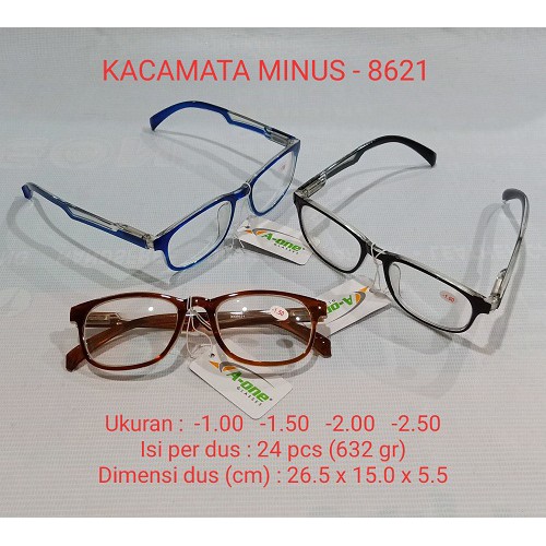 Kacamata Baca Plus (+) XK 8621 Pria / Wanita +1.00, +1.50, +2.00, +2.5