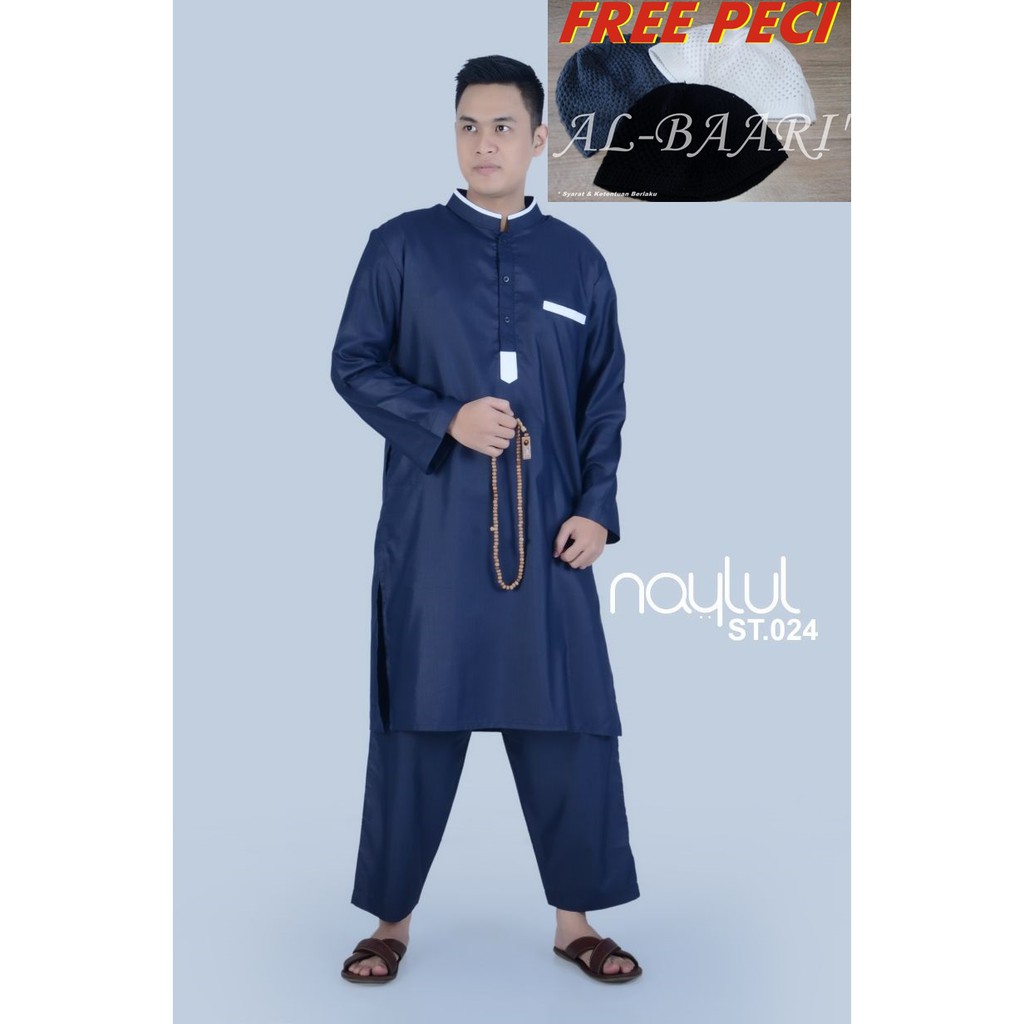  Baju Muslim Gamis Setelan Pria Modern Pakistan Cordova 