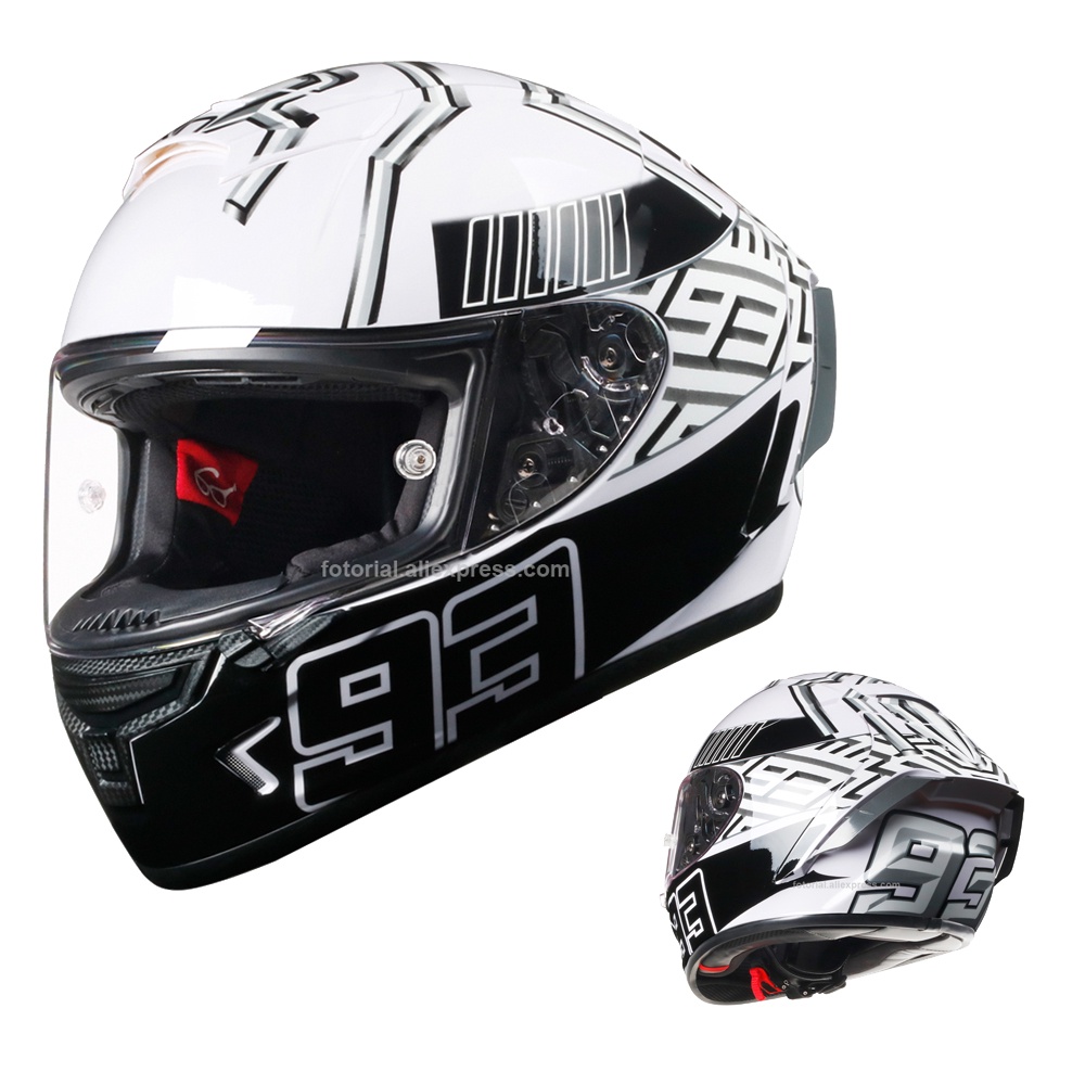 ORIGINAL Shoei Helm Full Face Shoei X14 Helm Shoei X14 Marquez 4 untuk Pria Helm Sepeda Motor No SHOEI Stiker
