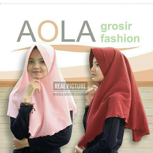  Khimar  Simple  Pet  Wolfis Jilbab  Instant Jilbab  Instan  