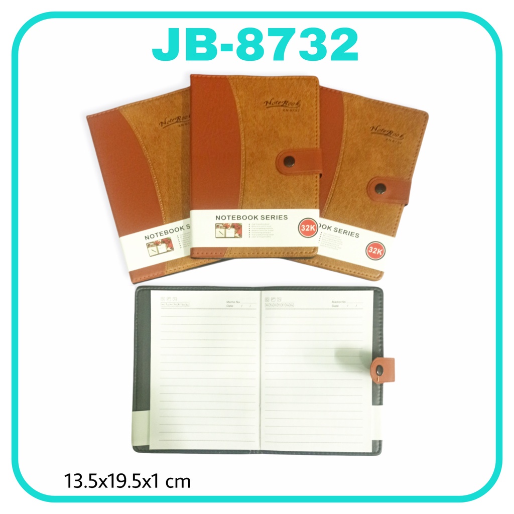 

MJ Buku Agenda Kancing Seri A 32K / Buku Planner / Buku Kerja
