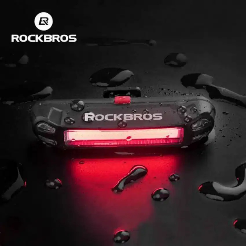 ROCKBROS WR01B Bicycle Tail Light Rechargeable Lampu Belakang Sepeda