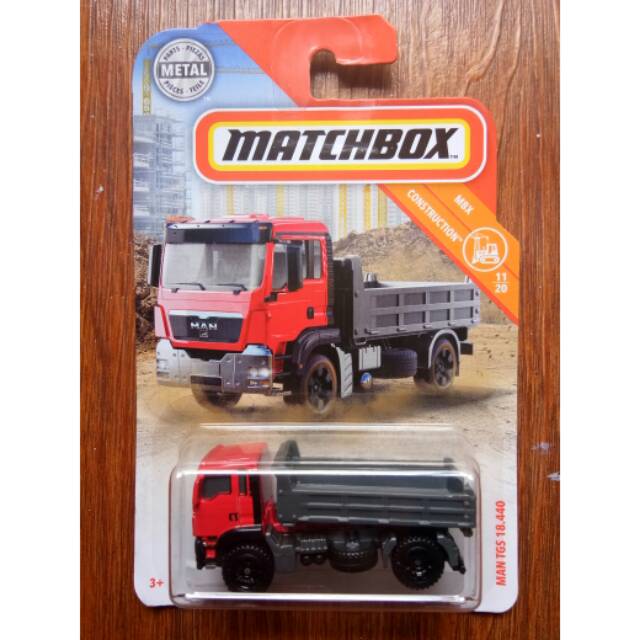 matchbox man tgs dump truck