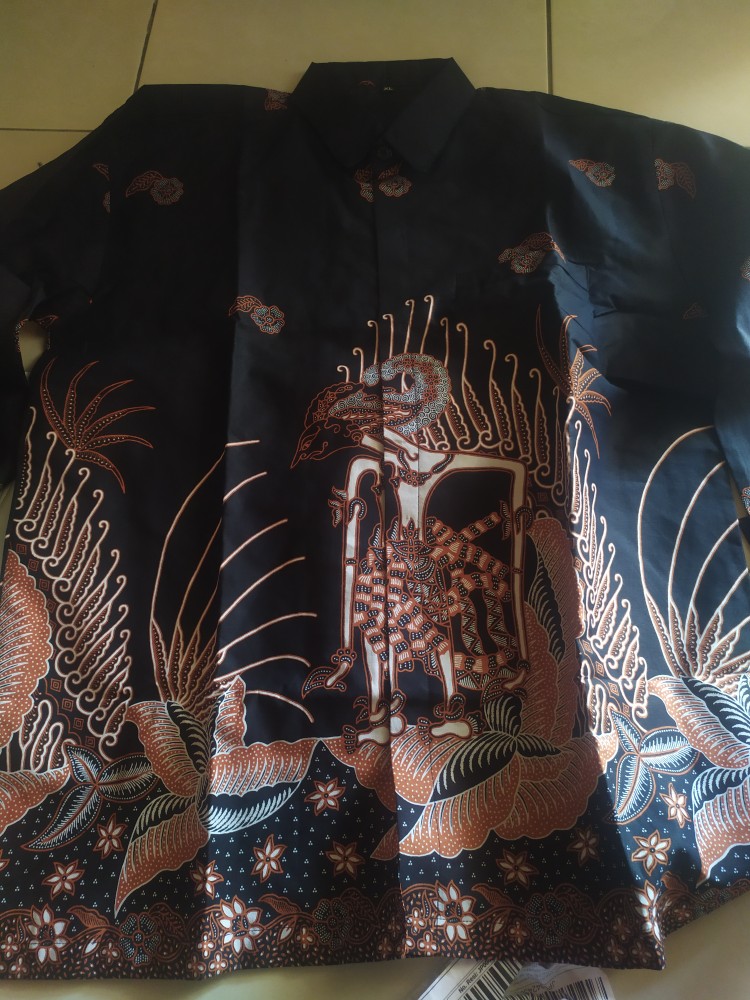 Arjuna Sogan Kemeja Batik Pria Panjang Full Furing By Ukail Batik
