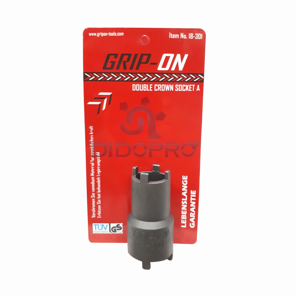 Kunci Mahkota Type A Double Crown Socket Kunci Sok Mahkota GRIP ON / GRIP-ON