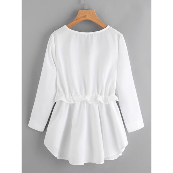 BLOUSE BROKEN WHITE | BAJU KERJA