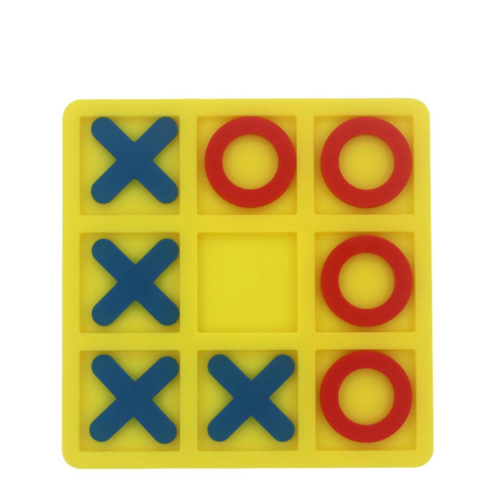 Quinton XO Catur Interaksi Orang Tua-Anak Permainan Papan Lucu Rekreasi Tic-tac-toe Mainan Edukasi Nhoses And Crosses