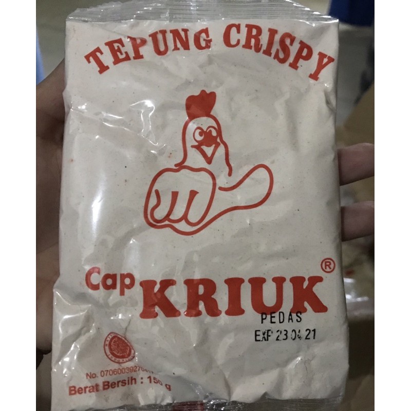 

Tepung Bumbu Serbaguna cap Kriuk asli Sidoarjo