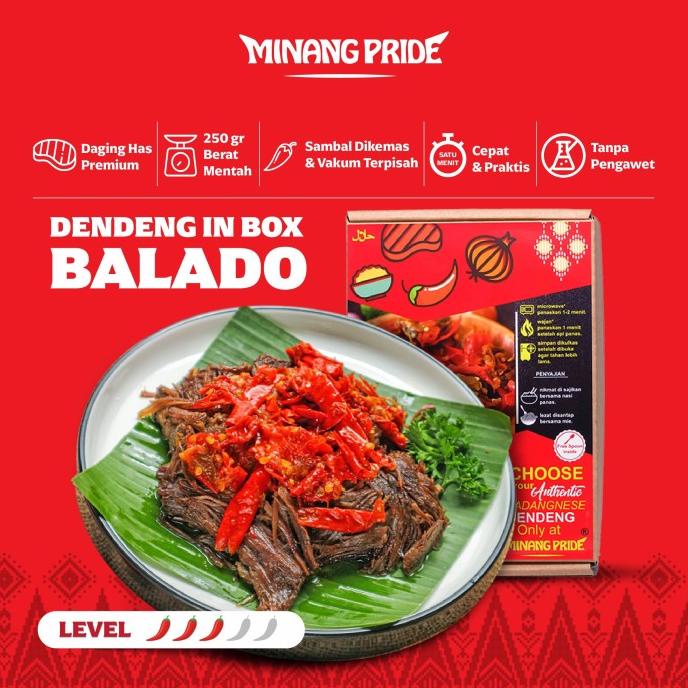 

250gr Dendeng Sambal Balado Minang Pride