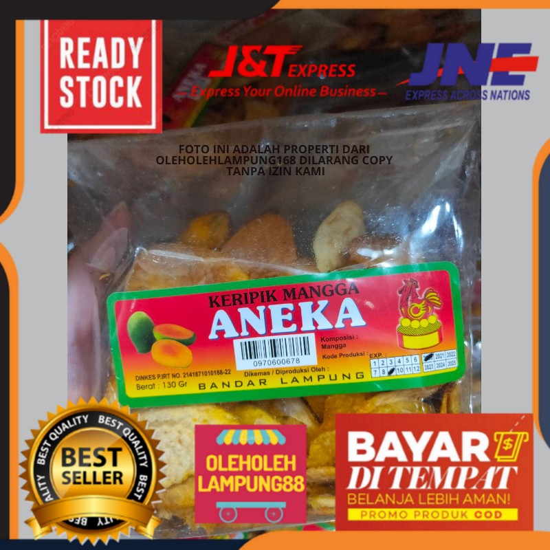 

Keripik Mangga Aneka Rasa Lampung Kemasan 130GR Keripik Mangga Enak Murah Keripik Mangga Renyah COD