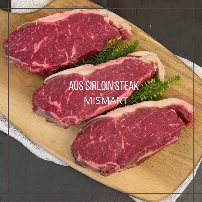 

AUS SIRLOIN STEAK GRADE A 500gr