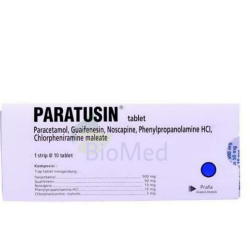 paratusin tablet