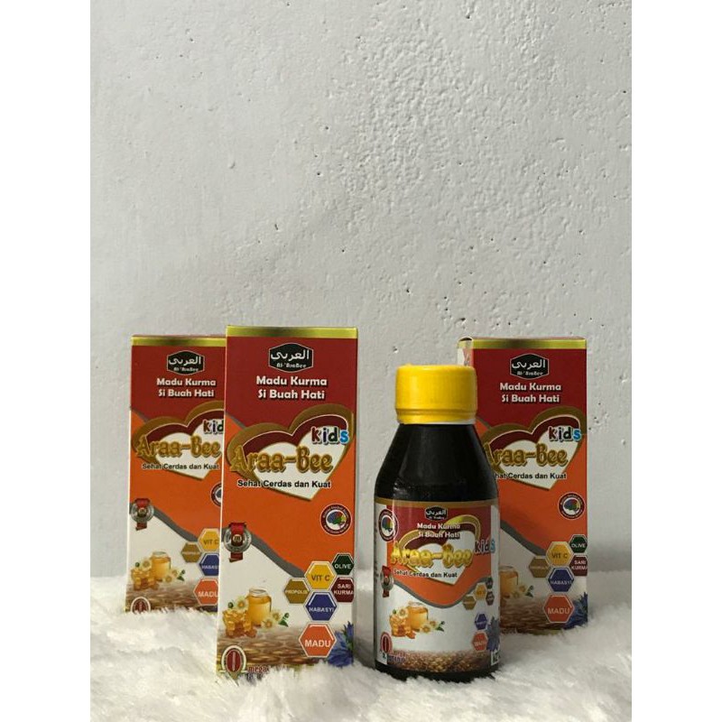 

Madu Kurma Si Buah Hati (Araa-Bee Kids) 150gr