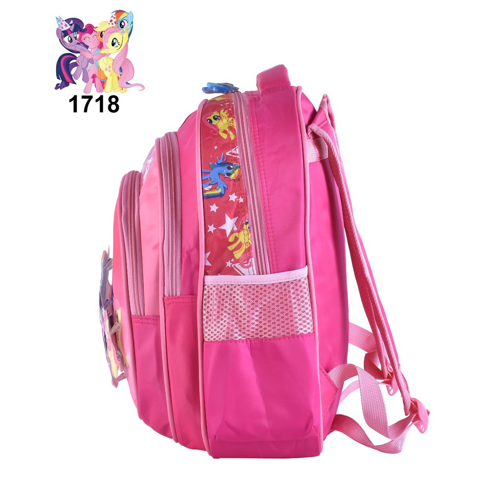 Tas Cartoon Ransel Anak Perempuan Lampu+Music 1718 16&quot;(Frozen,LOL,My Little Pony,Unicorn,Hello Kitty