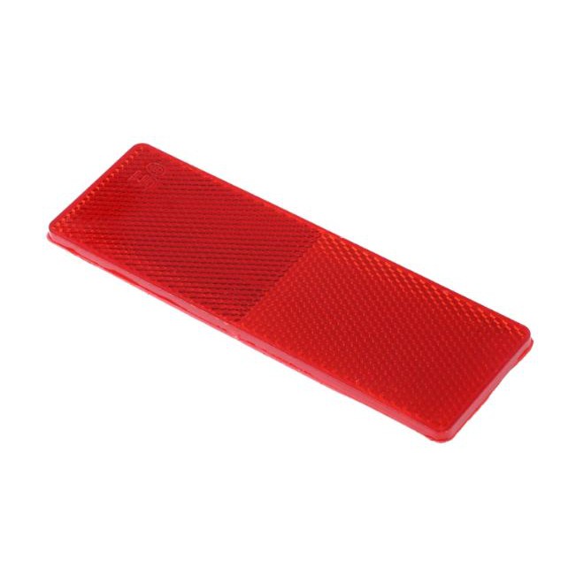 Reflektor Cahaya Mobil Persegi Car Reflector Merah 2pc