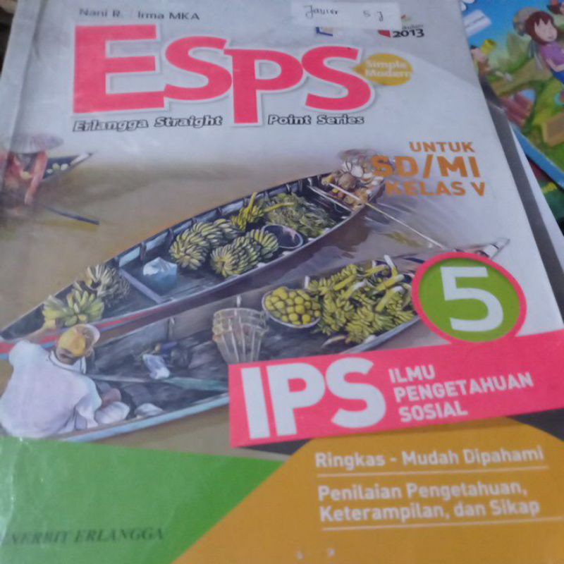 Buku esps  IPS 5 sd revisi
