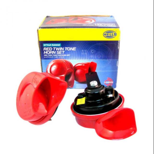 Hella twin tone red / hella keong merah /hella klakson