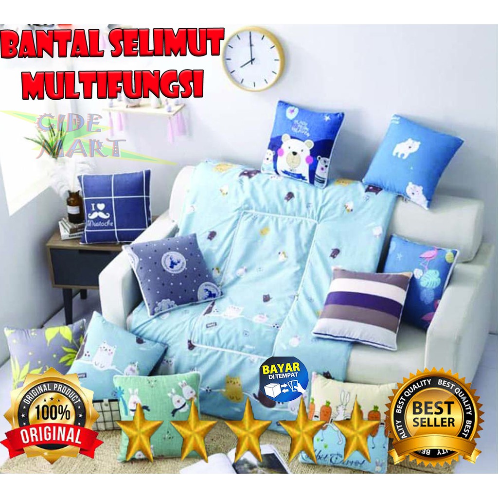 [TERBARU] BALMUT 2 IN 1 BESAR / BANTAL SELIMUT MULTIFUNGSI / BANTAL SELIMUT ANAK / BANTAL MURAH