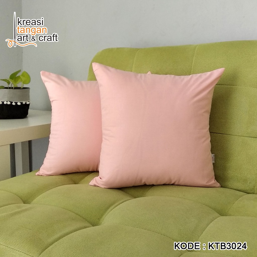 SARUNG BANTAL SOFA POLOS 30x50 40x40, 45x45, 50x50, 60x60, 70x70 Royal Red KTB3024