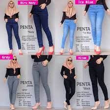 LEGGING JEGGING JEANS WANITA PENTA CELANA PANJANG JEGING LEGING WANITA KEKINIAN MURAH TERBARU PINGGANG KARET MELINGKAR SOFT JINS JUMBO