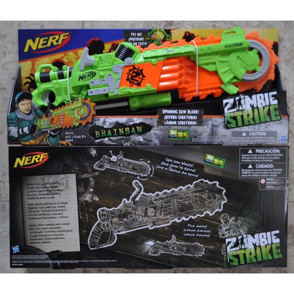 harga nerf zombie strike brainsaw