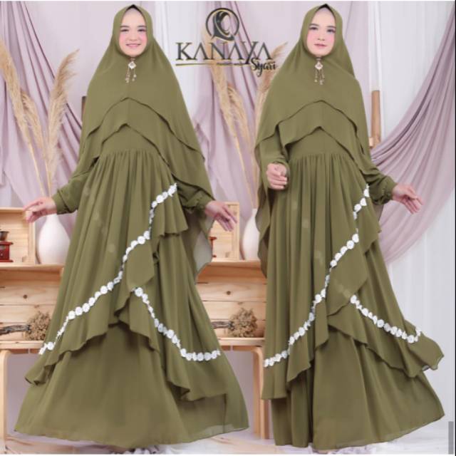 GAMIS SET SYAR'I - AYYUBIA SYAR'I ORIGINAL KANAYA