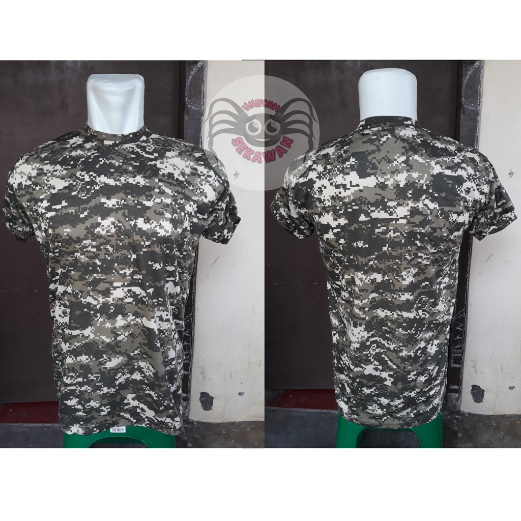 Kaos Loreng Accupat Kaos Oblong Loreng US ARMY Tactical