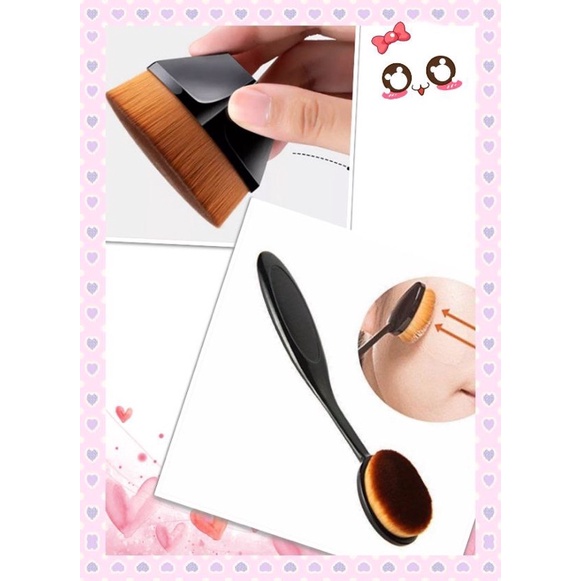 Kuas Foundation Oval Mika / Kuas Make Up