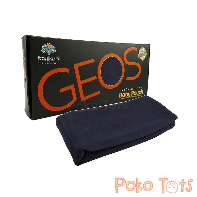 Bayiku Premium Baby Pouch Geos Polos Bayiku.id Gendongan Kaos