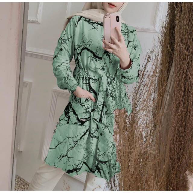 BAJU TUNIK/ATASAN WANITA TRENDY/ATASAN WANITA MURAH/BAJU TUNIK MURAH/OOTD WANITA KEKINIAN
