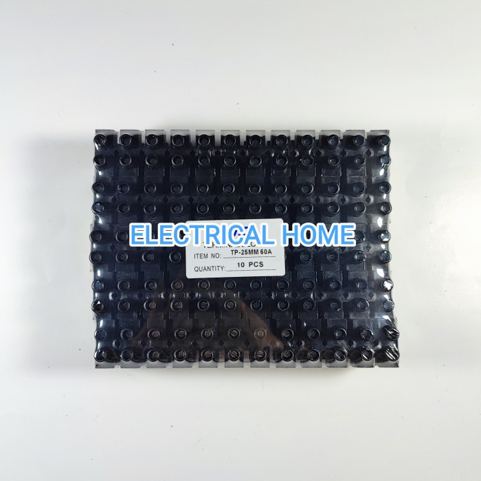 TERMINAL KABEL KRUSTIN 25mm 60A / TERMINAL PLASTIK HITAM