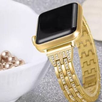 Strap Apple Watch Bling Bands Compatible Apple Series 1/2/3/4/5/SE/6/7/8/ultra