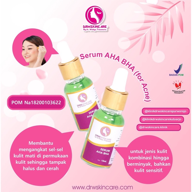 Drw Skincare Serum AHA BHA/Serum/Serum Drw/Serum Wajah/Serum Flek/Serum Noda Hitam/Serum Jerawat