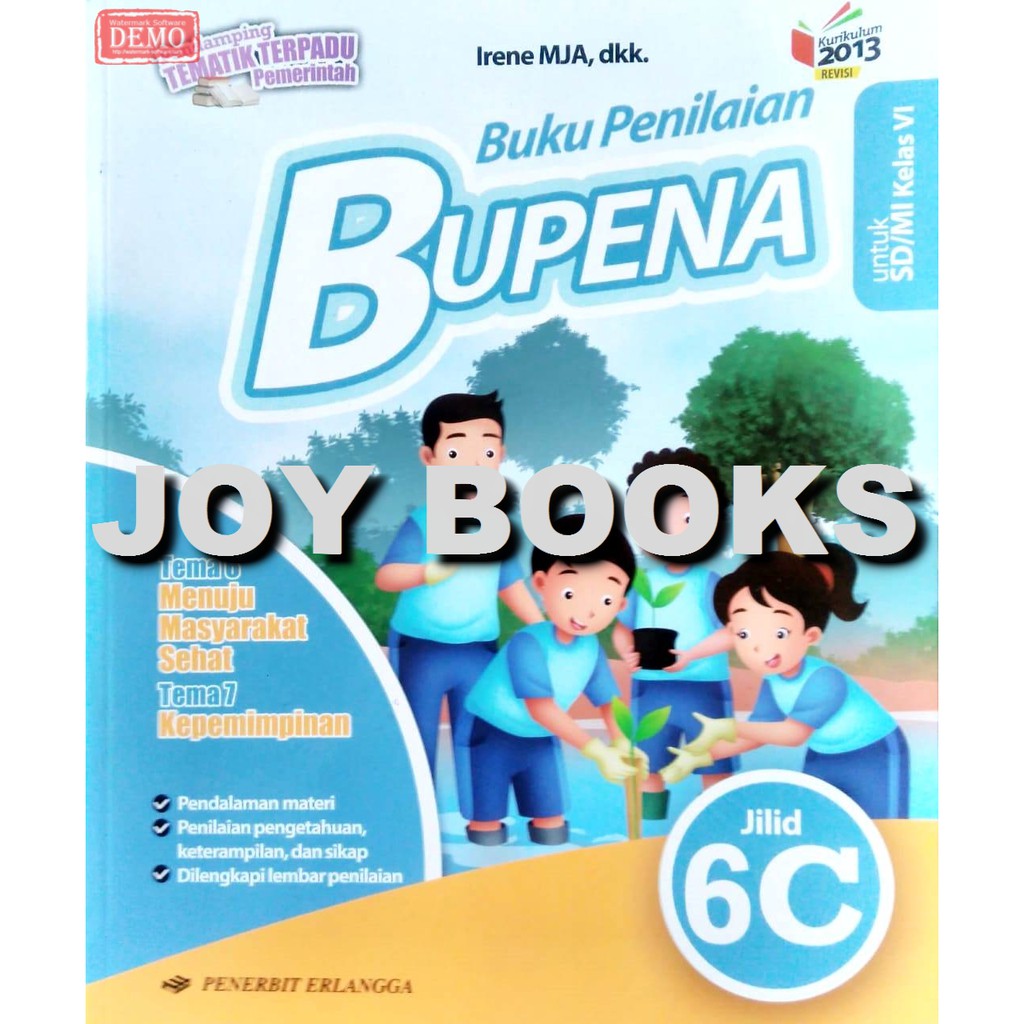 Bupena 6a 6b 6c 6d Erlangga Buku Latihan Soal Tematik Sd Kelas 6 Erlangga Shopee Indonesia